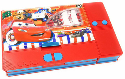 

Parteet Pencil Box Pencil Box Art Plastic Pencil Box(Set of 1, Multicolor)