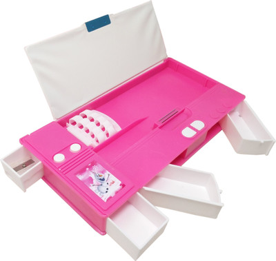 

Parteet Pencil Box Pencil Box Art Plastic Pencil Box(Set of 1, Multicolor)