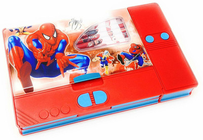

Parteet Pencil Box Pencil Box Art Plastic Pencil Box(Set of 1, Multicolor)