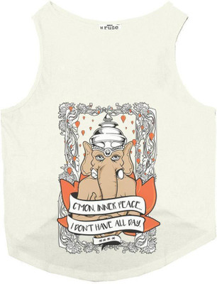 

Ruse T-shirt for Cat(Ecru, White