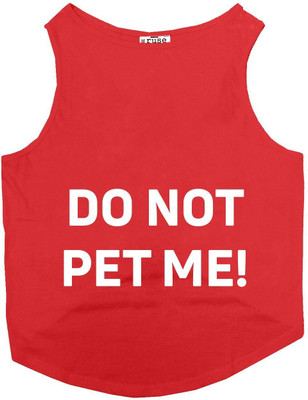 

Ruse T-shirt for Cat(Poppy Red