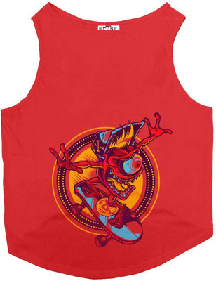 

Ruse T-shirt for Cat(Poppy Red