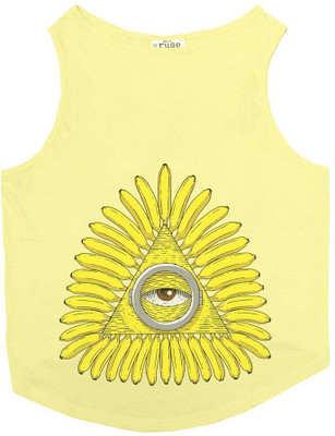 

Ruse T-shirt for Cat(Lemon Tonic, Beige