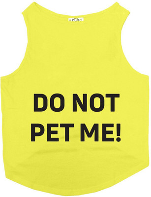 

Ruse T-shirt for Cat(Yellow