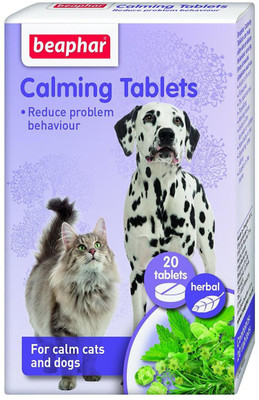 

Beaphar Calming Melissa Tablets for dogs and cats, 20 tabs 20 g Dry Dog Food