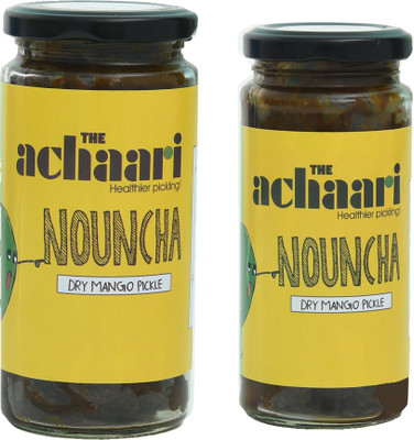 

The Achaari Nouncha Dry Mango Pickle, (400 grams + 250 grams) Mango Pickle(650 g)