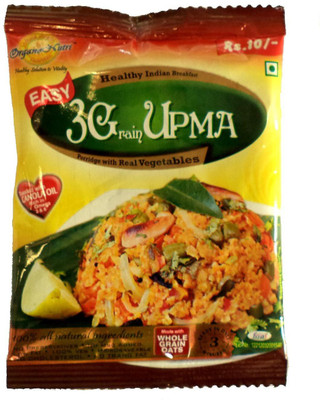 

OrganoNutri Porridge, 3 Grain UPMA (18 packs) 540 g(Pack of 18)