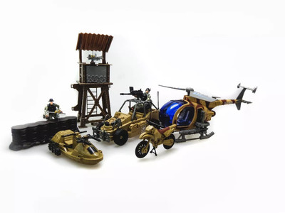 

Bluekart Online Pretend Play Special Force Miltary Play Set Toy with Light and Sound Features