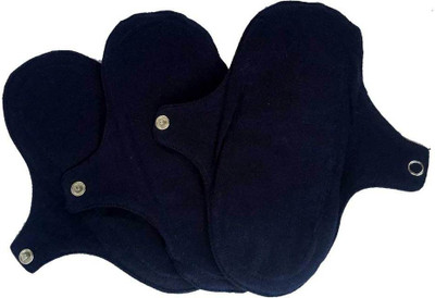 

Stonesoup Petals - Mandya Pads (set of 3 Cloth Panty Liners) Pantyliner(Pack of 3)
