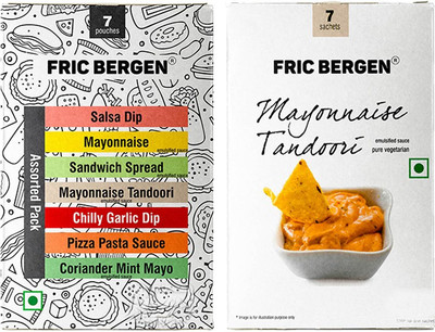 

Fric Bergen Combo Of Tandoori Mayonnaise(Pack 1)+ Mix Sauces (Pack 1) Sauces & Ketchup(504 g)