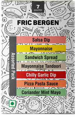 

Fric Bergen Assorted Pack Sauces & Ketchup(252 g)