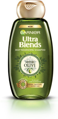 

Garnier Ultra Blends Shampoo, Mythic Olive(360 ml)