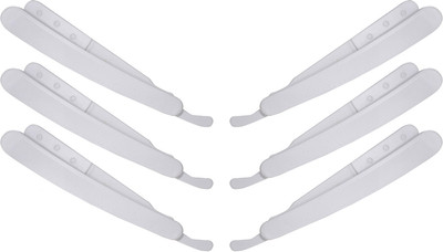 

Confidence Disposable Shaving Razor Salon Accessories For Men And Boys, Set Of 6, White