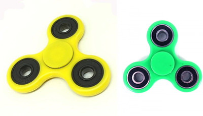 

SNDToys Flying Fidget Spinner Pack of 2 Combo 18(Multicolor)