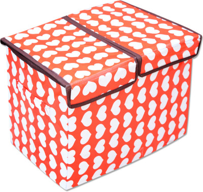 

Red Hot Hearts Storage Basket(Pack of 1)