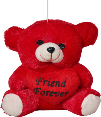 

MAXX RED FUR BESTFRIEND TEDDY - 20 cm(Red)