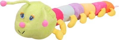 

ladoo gopal & sons Multicolor Soft Plush Catter Piller - 55 cm(muti)