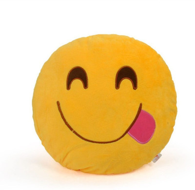 

Home Pictures Winky Soft Smiley Cushion - 35 cm(Yellow)