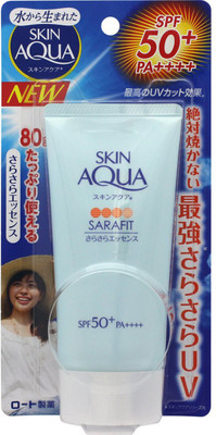 

skin aqua SARAFIT Essence UV (SPF50+ PA++++) 80g --From JAPAN - Light textured Sunscreen Moisturizer - SPF 50+ PA++++(80 g)