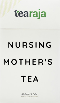

Tearaja Nursing Mother's Tea ( Moms Tea ) | 50 Gms | Herbal Tea | Increase Lactation While Nursing | Enhances Nutrition |No Caffeine | Extremely Healthy Herbs | 100 % Natural Ingredients - Fenugreek, Moringa, Holy Basil, Milk Thistle, Nettle Leaf, Carom S