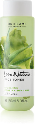 

Oriflame LOVE NATURE FACE TONER HYDRATING NORMAL SKIN - ALOE VERA(150 ml)