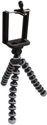 

HexaGear 6-inch Gorillapod Tripod with Quick Release Plate and Rotating Ball Head for DSLR, Action and Digital Cameras, Smartphones Tripod(Black, Supports Up to 500 g)