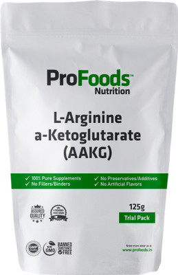 

Profoods L Arginine a Ketoglutarate (AAKG)(125 g)
