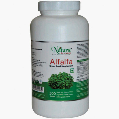 

Naturz Ayurveda Alfalfa 500 Tablets(500 No)