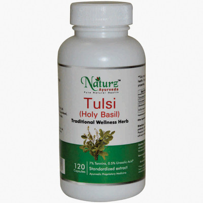 

Naturz Ayurveda Tulsi 120 capsules - Pack of 10(400 mg)
