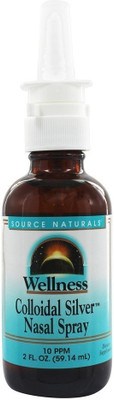 

Source Naturals Wellness Colloidal Silver Nasal Spray 10 PPM 2 fl oz (59.14 ml)(59.14 ml)