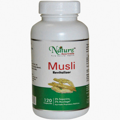 

Naturz Ayurveda Musli 250mg, 120 capsules (Pack of 5)(240 mg)