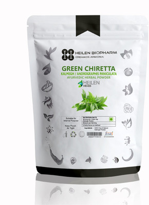 

Heilen Biopharm Kalmegh Powder 800 Gm Andrographis Paniculata Kariyatu / Green chirayta / Bhunimbh(800 g)