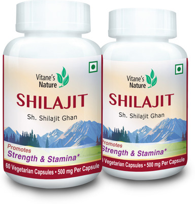 

Vitane Shilajit (Sh. Shilajit Ghan) - 500 Mg - Promotes Strength & Stamina(500 mg)