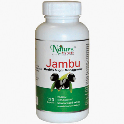 

Naturz Ayurveda Jambu 425mg, 120 capsules (Pack of 5)(425 mg)