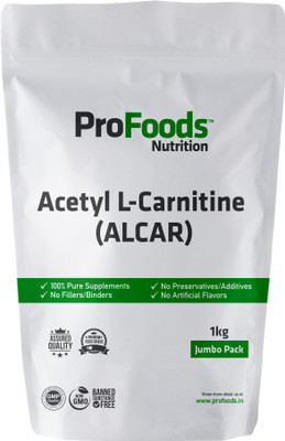

Profoods Acetyl L Carnitine (ALCAR)(1 kg)