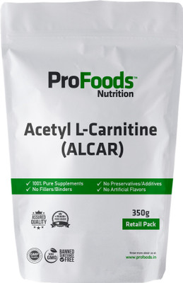 

Profoods Acetyl L Carnitine (ALCAR)(350 g)