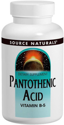 

Source Naturals Pantothenic Acid 500 mg 200 Tablets(200 No)
