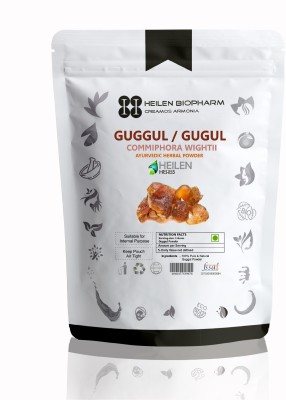 

Heilen Biopharm Guggul Powder 800 Gram Commiphora wightii / Indian bdellium / gugal / Mukul myrrh(800 g)