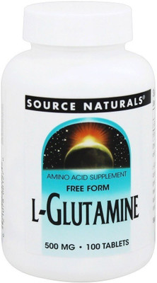 

Source Naturals L-Glutamine 500 mg 100 Tablets(100 No)