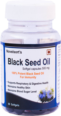 

Novelsort Black Seed Oil Softgels 500 mg(1000 mg)