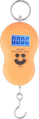 

Zelenor Smiley Pocket Weight Machine Digital 50Kg Travel Luggage Weighing Scale(Orange)