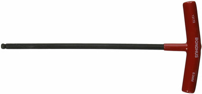 BONDHUS 13172 8mm Ball End T-Handle Allen Key Set