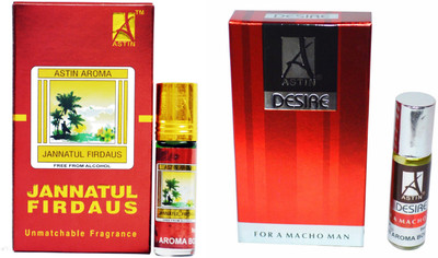 

Astin Jannatul Firdaus and DESIRE Special UAE Edition Floral Attar(Jannat ul Firdaus)