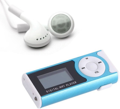 

WEBSTER Digital Mini MP3 Music Audio Player with earphone LCD Display with LED Torch, Support 32gb Memory Card/TF MP3 016 32 GB MP3 Player(Multicolor, 00 Display)