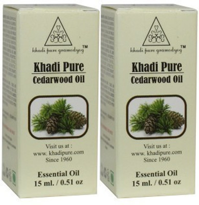 

Khadi Pure Herbal Cedarwood Essential Oil 30 ml (Set Of 2)(30 ml)