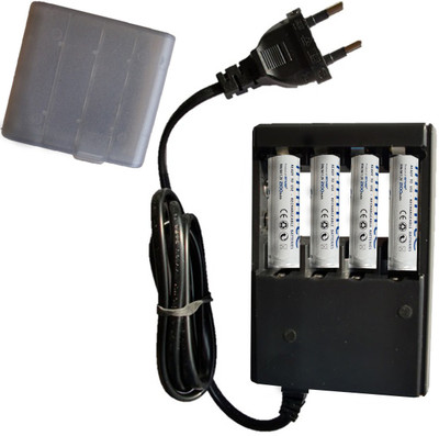 

TEKGIL AA 2100 MA RECHARGEABLE Camera Battery Charger(Black, White)