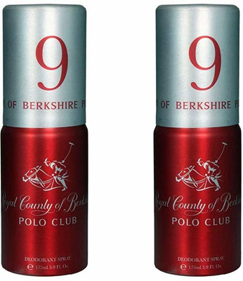 

royal county of berkshire polo club poloclub09 Body Spray - For Men(300 ml, Pack of 2)