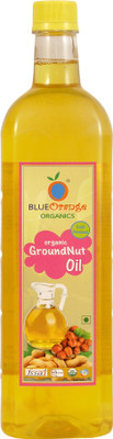 

Blueorange Cold Pressed Organic Groundnut Oil Plastic Bottle(1 L)