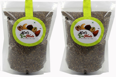 

LET'S GO NUTS Chia Seeds(1500 g, Pack of 2)