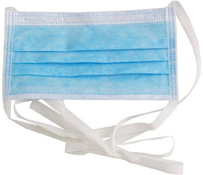 

Medisafe 2 Ply Face Mask Tie (Blue) Face Shaping Mask